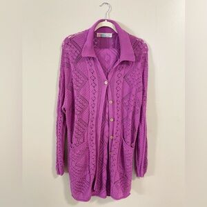 Free people beach coord crochet set.